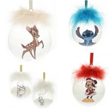 Walt Disney Weihnachtskugeln Feder-Weihnachtskugeln *NEU*