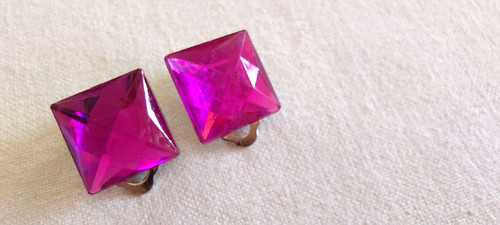 Ohrclips strass glitzer - ohrclips,