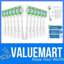 12 Ersatzbürstenköpfe Weiß