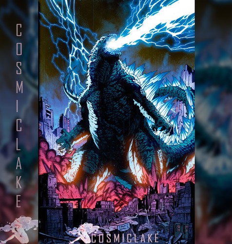 The horror godzilla - horror, of