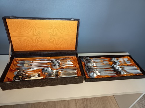 Abc besteckkasten ddr rostfrei - besteckkasten,