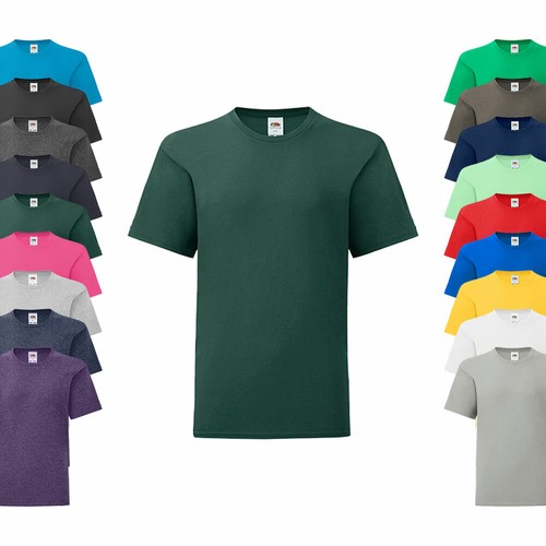 Kinder shirt rundhals - kinder, t-shirt