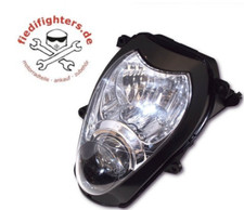 Scheinwerfer Ersatzscheinwerfer Suzuki GSX 1300 R Hayabusa 99-07 E-gepr.
