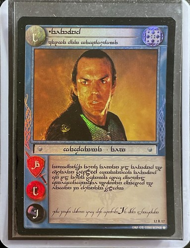 Lotr tcg elrond - -, to