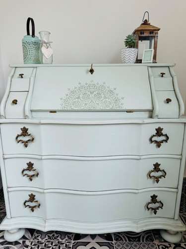 Vintage sekretär shabby chic - vintage,
