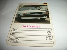 Quartett Einzelkarte: Audi