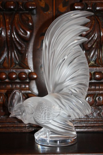 Lalique coq nain hahn bantam - hahn,