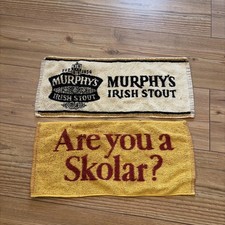 Zwei Vintage Frottee Bar