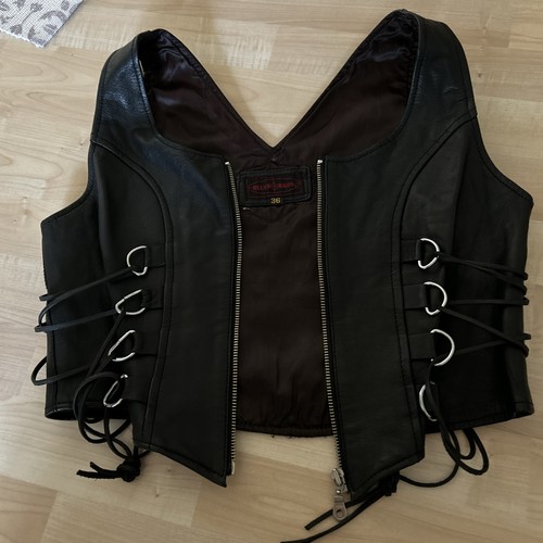 Lederweste damen harley - lederweste,