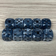 10 SCHMIEDEGILDE WÜRFEL GILDENBALL FANTASY FOOTBALL D6 DAMPFGESCHMIEDETE SPIELE SFG