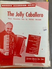 The Jolly Caballero Modern Accordion Solo Pietro Frosini  Noten Akkordeon