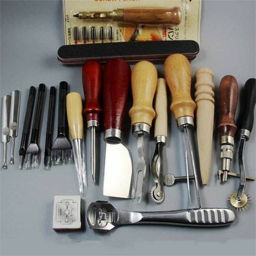 18tlg leder werkzeug - leder,