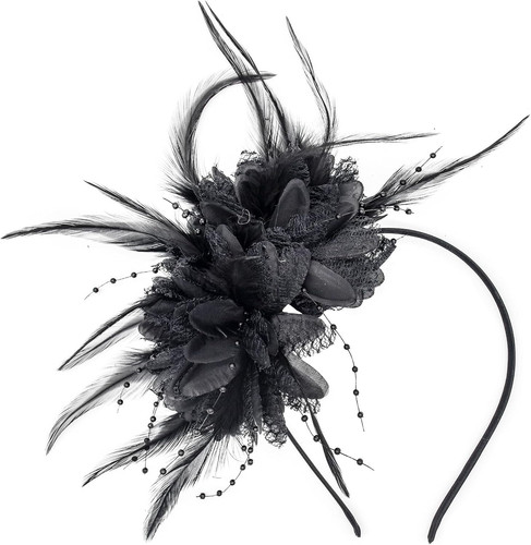Vintage feder fascinator - vintage,