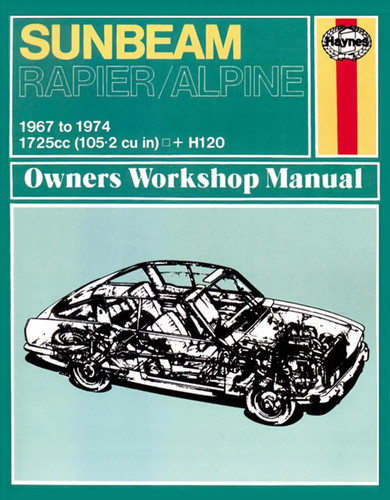 Sunbeam alpine rapier - &,