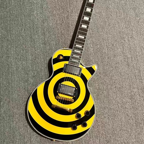 Yellow electric guitar - lp,