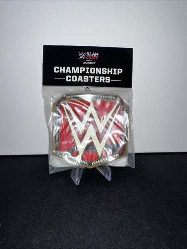 Wwe championship coasters in - wwe,