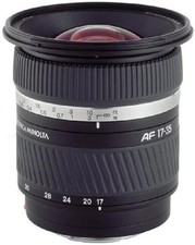 Konica Minolta AF Zoom 17-35mm f2.8-4 Fotografie Kamera Objektiv