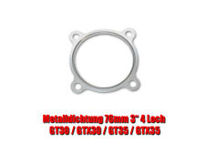 76mm Downpipe Dichtung Metall 3" 4-Loch Turbo für Garrett GT30 GT35 Hosenrohr