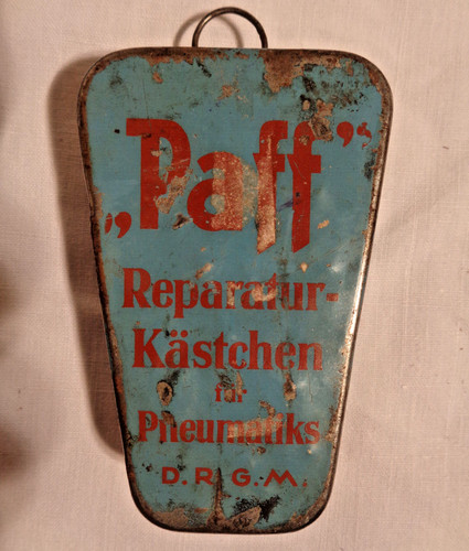 Blechdose reifenflickzeug paff - reifenflickzeug,