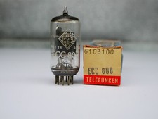 1x Telefunken ECC808 HiFi Tubes NEW in BOX  testet RoeV10 02