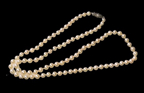 Vintage perlencollier 70cm - vintage,