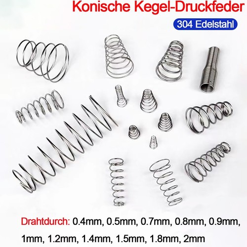 Konisch druckfeder 304 - konisch,
