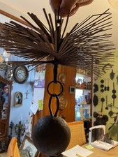 Alter Schornstein Kehrbesen Schornstein Reiniger Schornsteinbesen Bürste