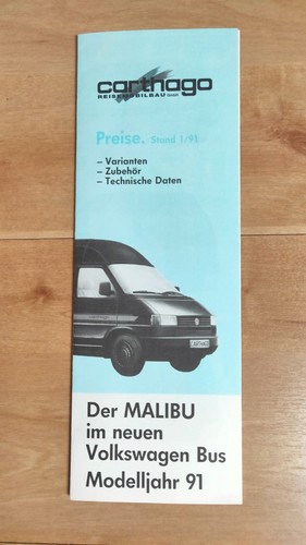Carthago malibu camper - t4, /
