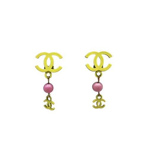 Vintage chanel ohrclips mit - ohrclips,