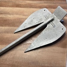 B-Ware Plastimo Plattenankler Britany verzinkter Stahl 16kg Bootsanker Boot 