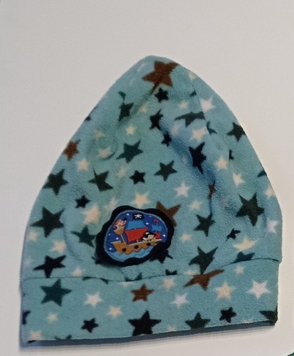 Beanie mütze fleece blau - fleece,