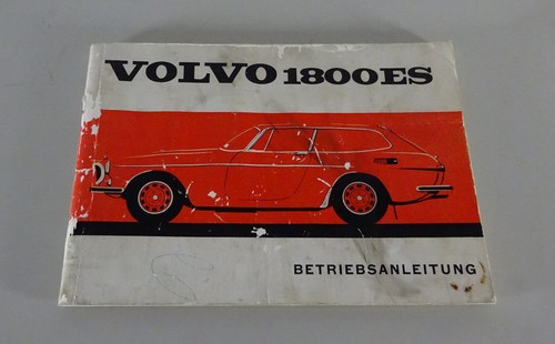 Betriebsanleitung volvo p1800 - volvo,