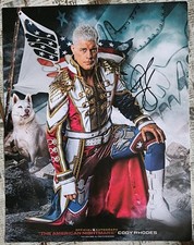 CODY RHODES signiertes