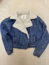 Winter Jeans Jacke breit