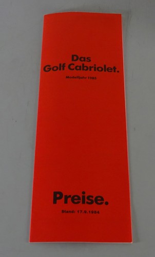 Preisliste broschüre - preisliste, /
