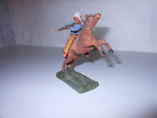  TIPPLE TOPPLE AUSTRIA  INDIANER ZU PFERD MIT LASSO SEIL wie Elastolin