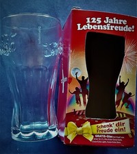 1 Coca-Cola Glas 0,3l, 125 Jahre Lebensfreude  Neu und OVP