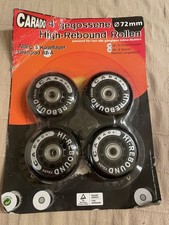 Inline Skates Rollen 72 mm, Härtegrad 82 A