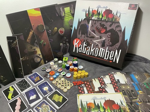 Brettspiel katakomben von - brettspiel,