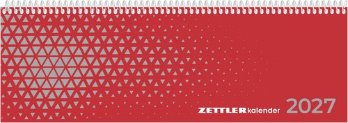 Tischkalender expert rot 2027 - tischkalender,