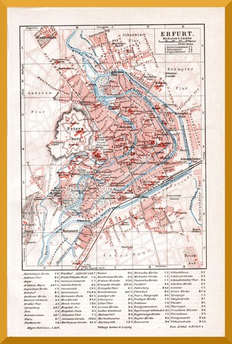 Erfurt original historischer - erfurt, +original