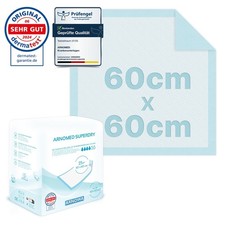 Inkontinenzunterlagen 60x60cm Krankenunterlagen 25 - 200 Einwegunterlage ARNOMED