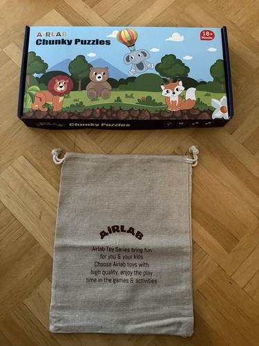 Airlab holzpuzzle set stück - holzpuzzle, 4