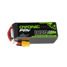 Ovonic 1800mAh 6S Lipo Akku 22.2V 100C XT60 für 5 Zoll quad FPV RC Drohne Jet