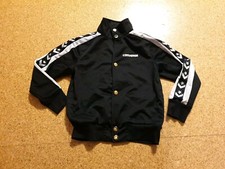 Converse Sportjacke Gr.116 , schwarz/weiß ,Collegestyle , Trainingsjacke