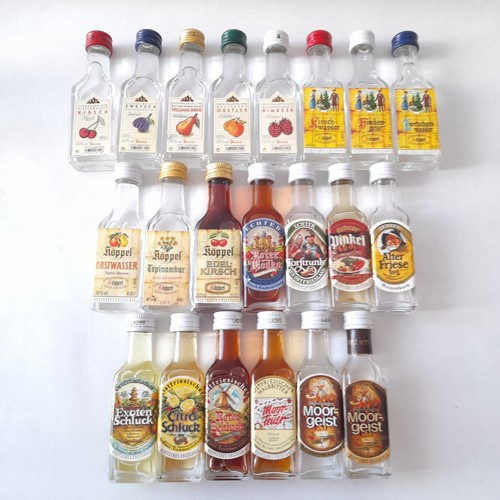 Miniatur schnapsflaschen - miniatur,