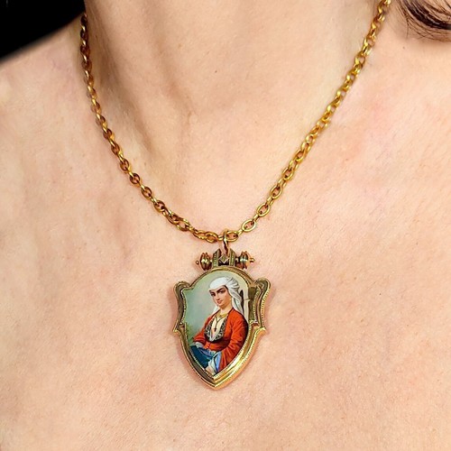 Historismus anhänger gold 585 - gold,