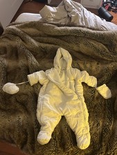 Baby Schneeanzug C&A, Weiß