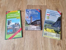Wanderkarten Harz - Hexenstieg Baudensteig Karstwanderweg