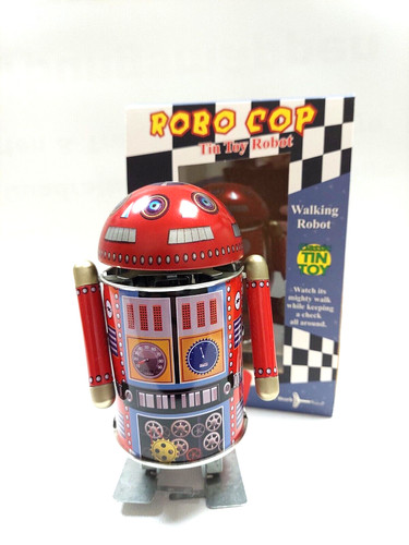Blechspielzeug roboter robo - roboter,